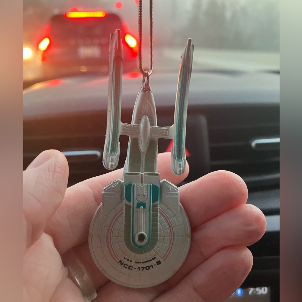 Handmade Star Trek necklace